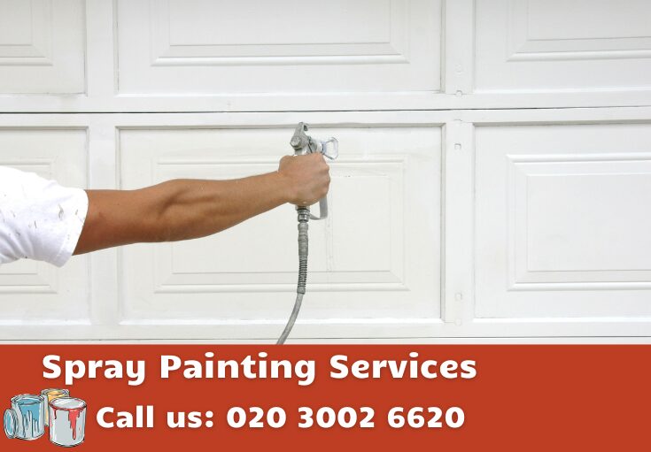 spray painting Putney